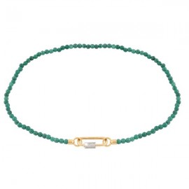 Collana Donna Rebecca Giada Verde Palermo BPAKOD21