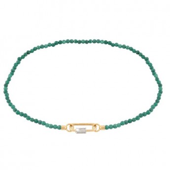 Collana Donna Rebecca Giada Verde Palermo BPAKOD21