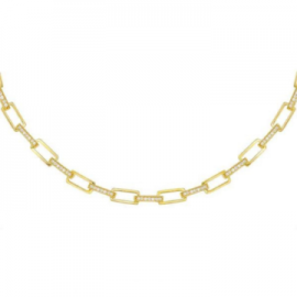 Collana Donna Choker  In Argento 925% Lauren P. LP CH0017GBM