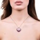 Collana Donna in argento 925% colore oro rosa con zirconi multicolor Sogni Gioielli CL054RR