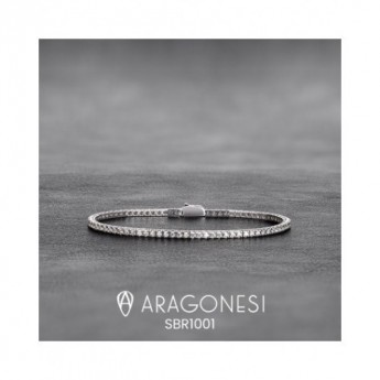 Bracciale Uomo Tennis Aragonesi Collezione Praiano Ref- Sbr1001 - 1