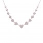 Collana Donna Fogi  in argento 925% in galvanica rodio con pietre crystal BBC32/1/1C