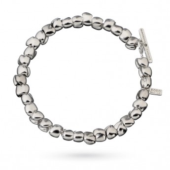 BRACCIALE DODO MARIANI PARTICELLE XL IN ARGENTO BR190