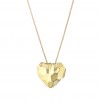 Collana Donna Marcello Pane Gioielli in argento 925% dorato Cuore | Honey Collection