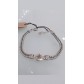  Bracciale Uomo in argento 925% rodio oro bianco  Ananda 925 ref: A-BR413B