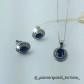 Completo Donna Fogi Silver925 Collana + Orecchini In Argento 925% Rodiato - 1