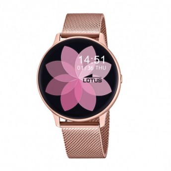 Lotus Smartwatch Unisex Smartime Maglia Milanese Oro Rosa